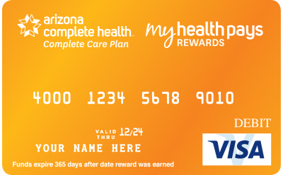 My Health Pays Rewards Card