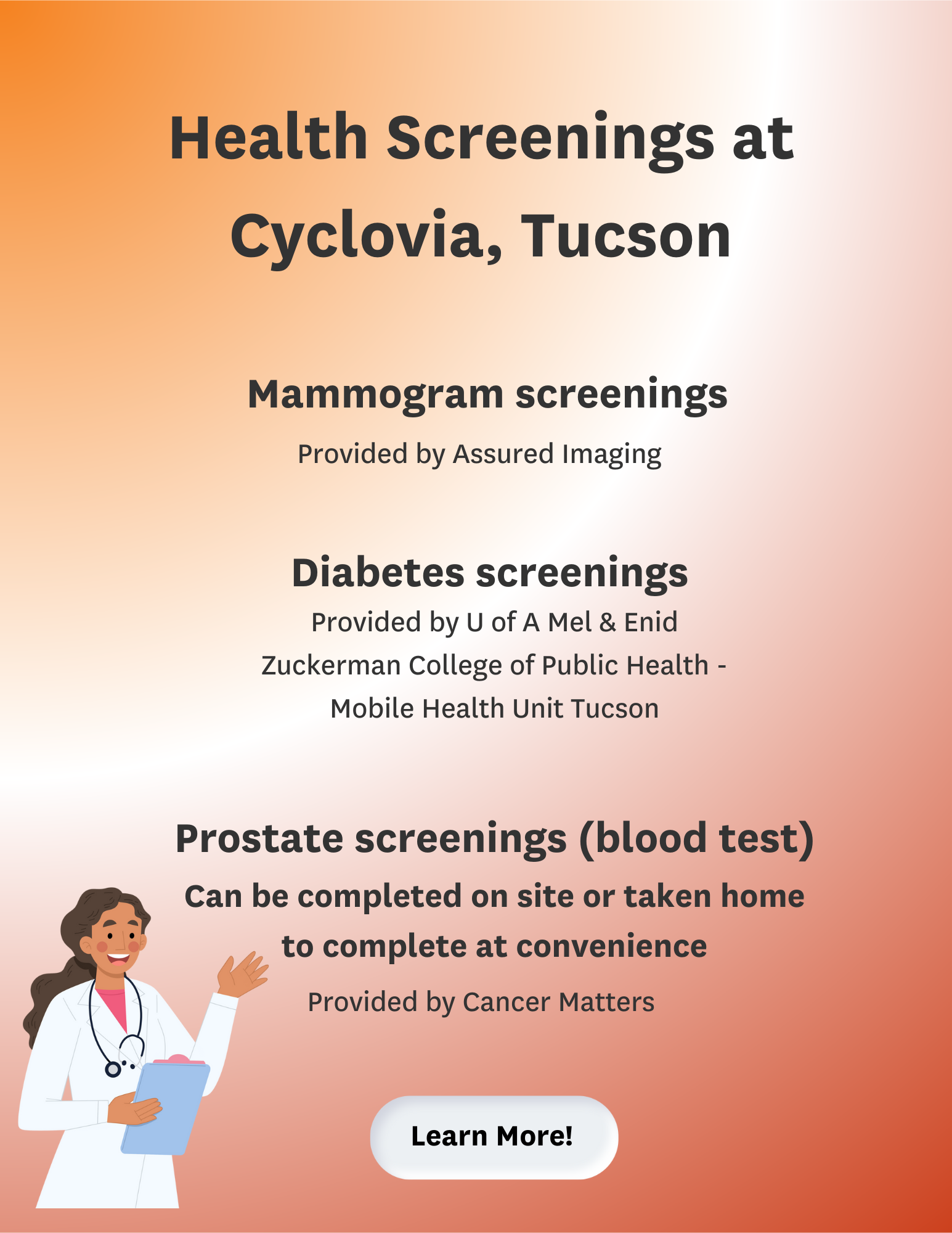 health screening example